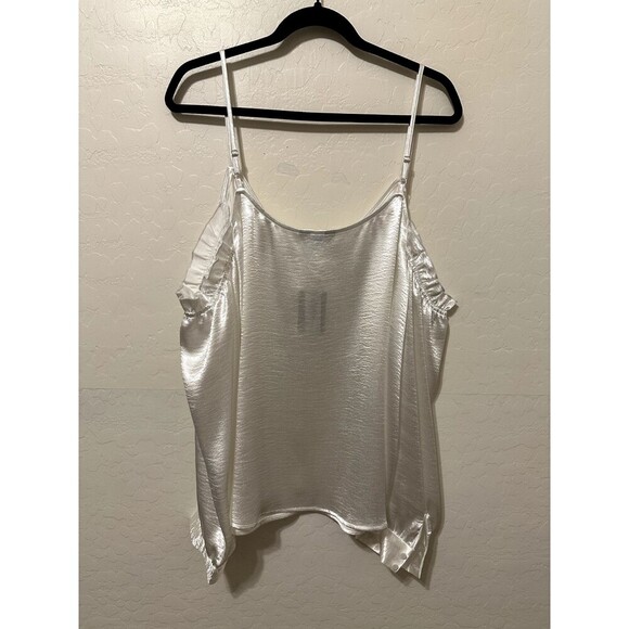 Belle & Sky Womans Metallic Top Size XXL Whimsical Romantic Old Money Event - Picture 9 of 11